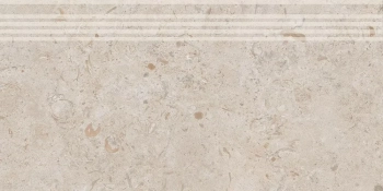 Ступень Про Лаймстоун бежевый темный натуральный обрезной 30x60x0,9