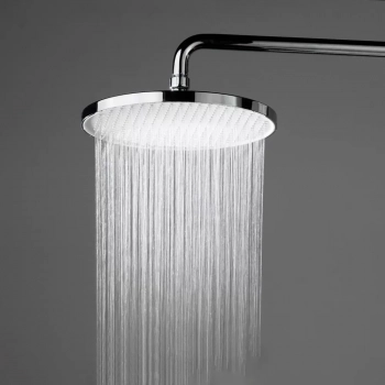 Душевая колонна FONTE на 3 потока с поворотным изливом с термостатически смесителем, хром