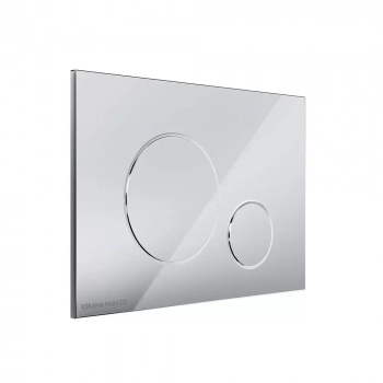 Кнопка управления для скрытых систем инсталляции, xром-глянец (круглая)