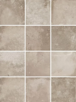 Спартель бежевый матовый 29,8х39,8x0,7 из 12 частей 9,8x9,8