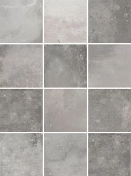 Спартель серый матовый 29,8х39,8x0,7 из 12 частей 9,8x9,8