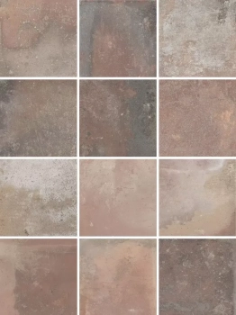 Спартель микс матовый 29,8х39,8x0,7 из 12 частей 9,8x9,8