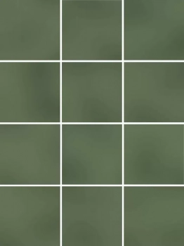 Бахия зелёный глянцевый 29,8х39,8x0,7 из 12 частей 9,8x9,8