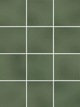 Бахия зелёный глянцевый 29,8х39,8x0,7 из 12 частей 9,8x9,8