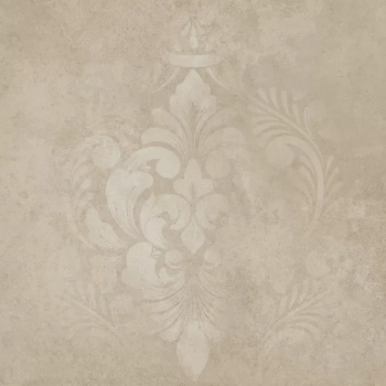 Хадду бежевый матовый декорированный 40,2x40,2x0,8