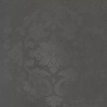Хадду серый тёмный матовый декорированный 40,2x40,2x0,8