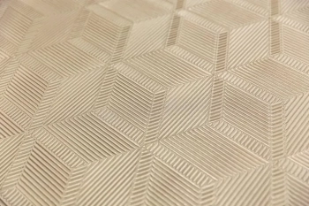 Обои виниловые Геометрия мотив, бежевый, золотой
