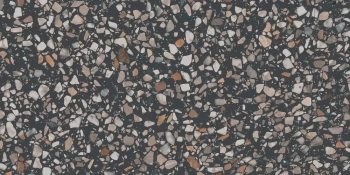 Ступень клееная фронтальная Бричиола чёрный матовый обрезной 33x60x0,9