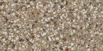 Ступень клееная фронтальная Бричиола бежевый светлый матовый обрезной 33x60x0,9