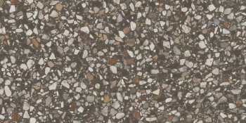 Ступень клееная фронтальная Бричиола коричневый матовый обрезной 33x60x0,9