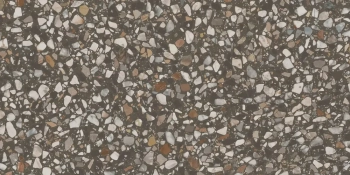 Ступень клееная фронтальная Бричиола коричневый матовый обрезной 33x60x0,9