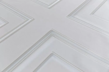 Обои виниловые Буазери мотив, серый