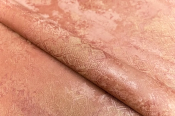 Обои виниловые на флизелиновой основе Ренессанс мотив, красный