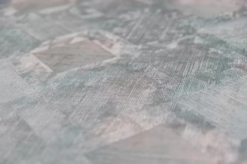 Обои виниловые Винтаж база универсальная, зеленый