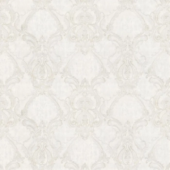 Обои виниловые на флизелиновой основе Ориент мотив, серый светлый