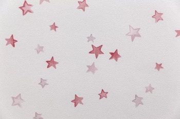 Обои виниловые на флизелиновой основе Уик-энд мотив, розовый звезды