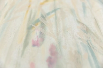 Обои виниловые на флизелиновой основе Отражение мотив, цветной светлый