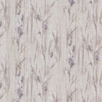 Обои виниловые на флизелиновой основе Отражение мотив, серый сиреневый
