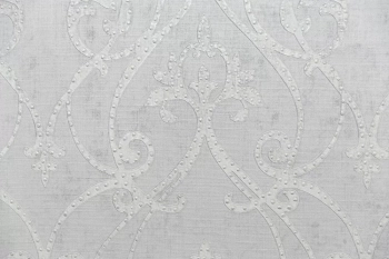 Обои виниловые на флизелиновой основе Дамаск мотив, серый