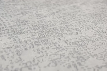 Обои виниловые на флизелиновой основе Трофи мотив, серый