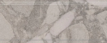 Бордюр Рабат Стоун серый матовый обрезной 30x12x1,3