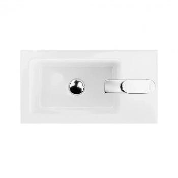 Раковина LATO встраиваемая сверху 50, белая глянцевая