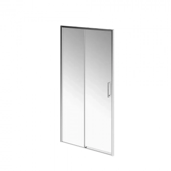 Душевая дверь LINDO, раздвижная с функцией soft close, 100х195, хром