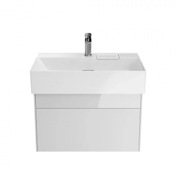 Тумба LOGICA подвесная 2 ящика 70 см, белоснежный