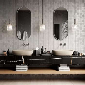 Раковина PLAZA накладная 60, песочная матовая