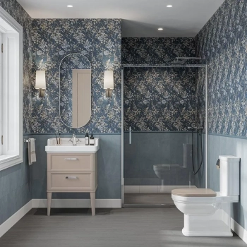 Тумба POMPEI напольная с 2 ящиками 60, камео бежевый глянцевый