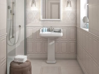 Раковина POMPEI подвесная/мебельная 60, белая глянцевая