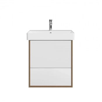 Тумба PRO подвесная 2 ящика 55, швейцарский вяз