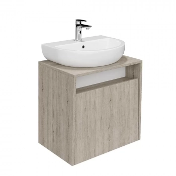 Тумба PRO подвесная 1 ящик 60, дуб Орегон