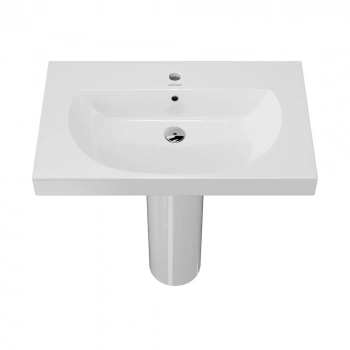 Пьедестал PRO напольный, белый глянцевый