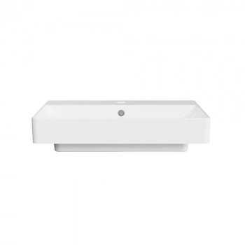 Раковина PRO мебельная\подвесная 55, белая глянцевая