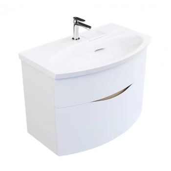 Тумба RIVA 80 см, белая матовая