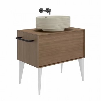 Раковина ARTBASIN Sabbia накладная 50, песочная матовая