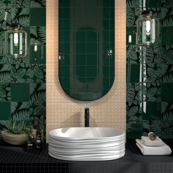 Раковина ARTBASIN Sabbia накладная 50, белая матовая