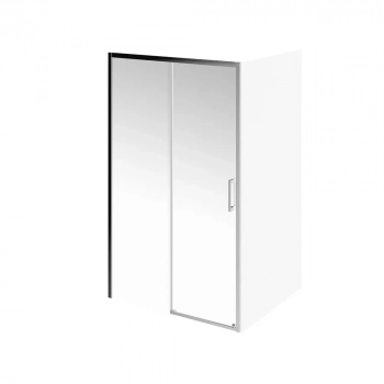 Душевая дверь VETRO, раздвижная, 120х195, хром