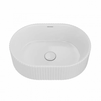 Раковина ARTBASIN Vento накладная 50, белая глянцевая