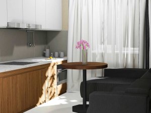 Готовое интерьерное решение для 3-комнатной квартиры 74,41 м² в ЖК «Новый Смоленск»